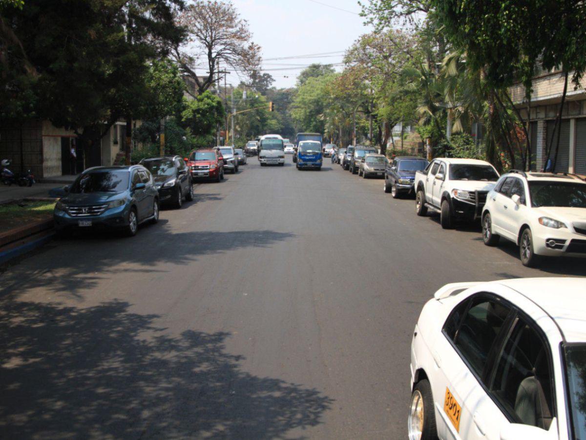 Así luce la segunda avenida de Comayagüela.