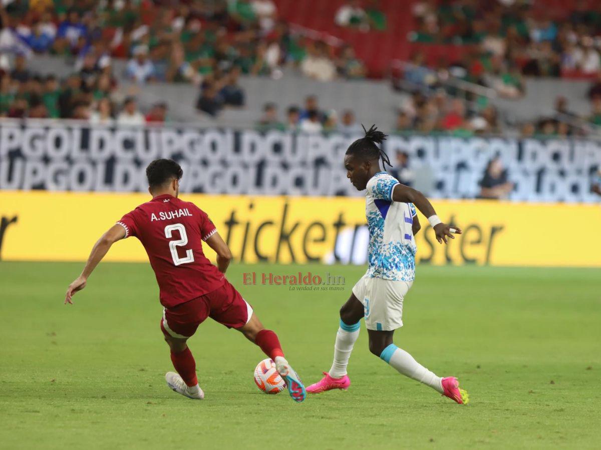 ¡Hay esperanzas! Honduras empató ante Qatar en la segunda fecha de la Copa Oro 2023