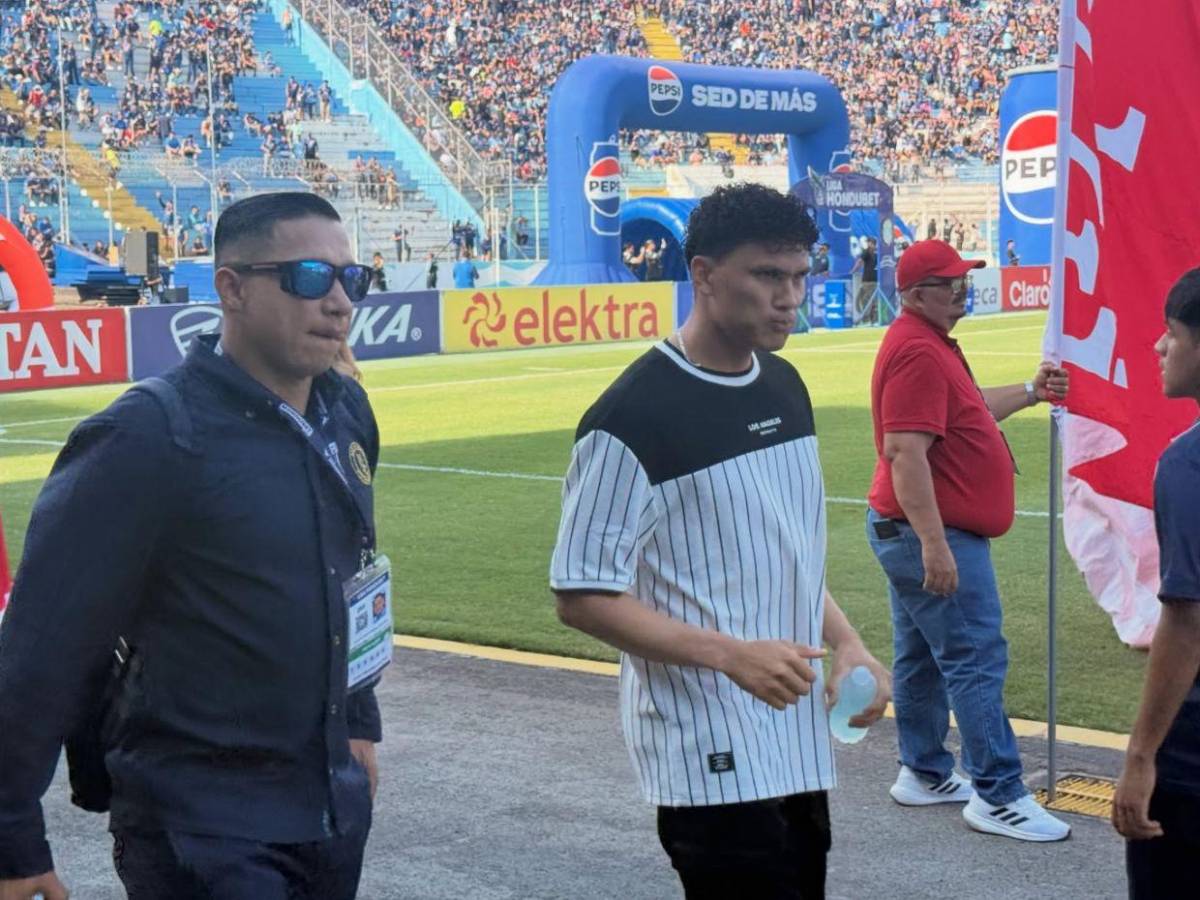 Final Motagua vs Marathón: famosos y legionario en el Nacional para apoyar a las Águilas