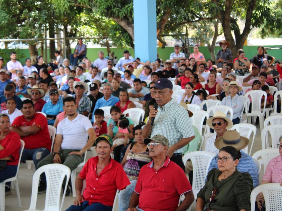 Pobladores de Quimistán, Santa Bárbara, rechazan represa El Tablón