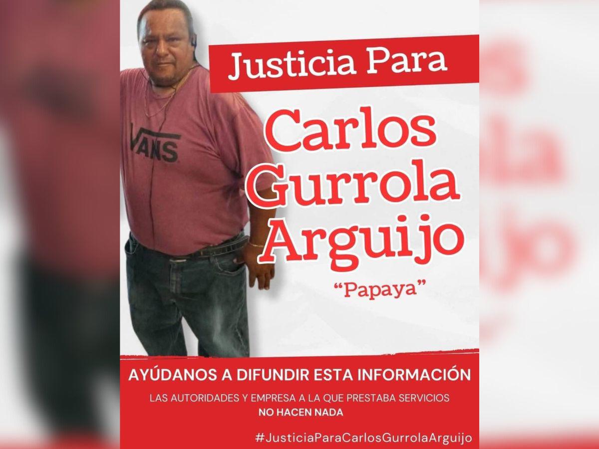 Carlos Gurrola, hombre que murió tras ingerir líquido desengrasante en México