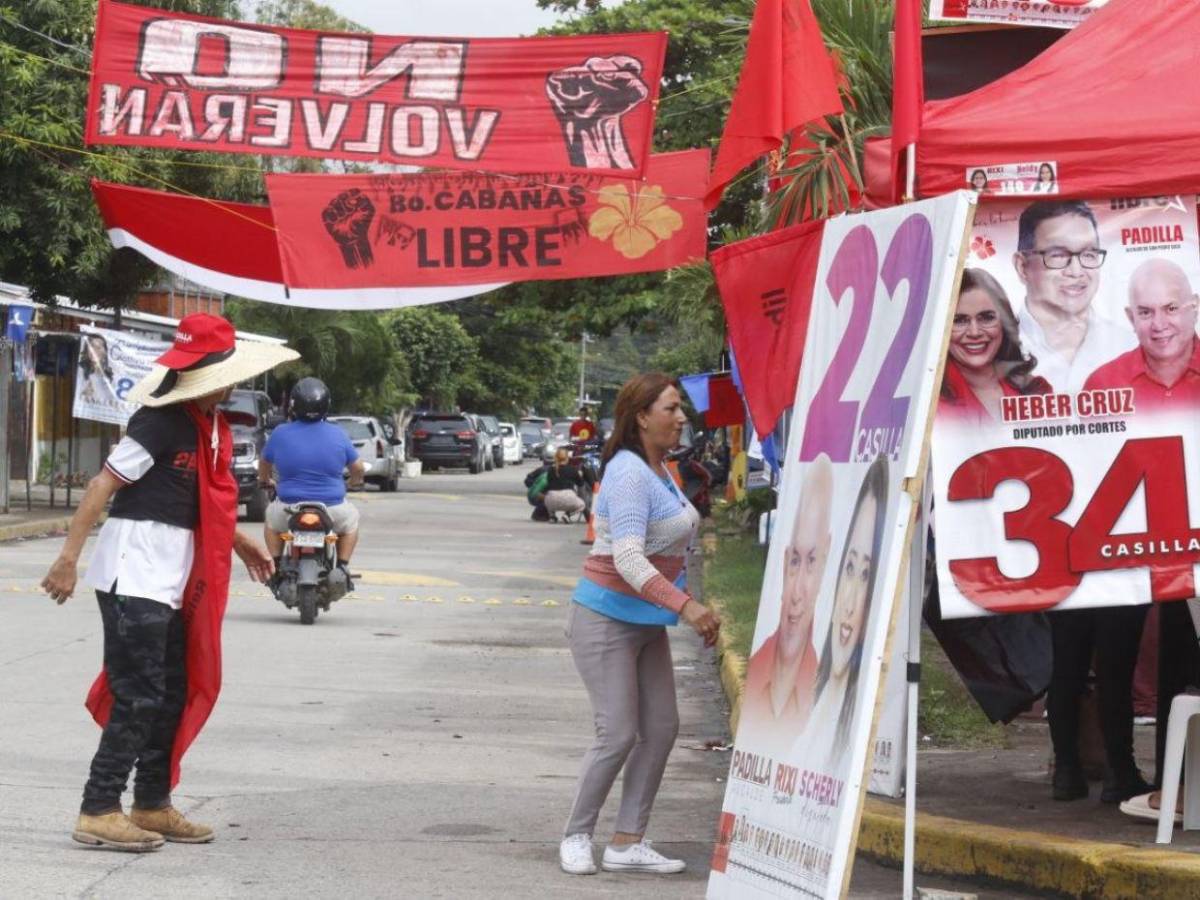 Partido Liberal, Nacional y Libre: así es el ambiente preelectoral en San Pedro Sula