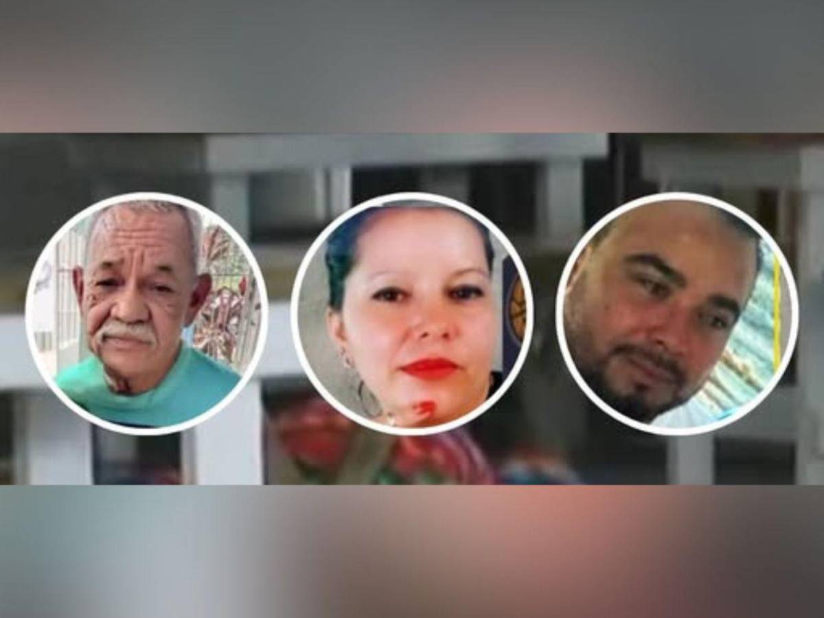 Familiares esperan restos de las víctimas de la matanza en San Manuel, Cortés