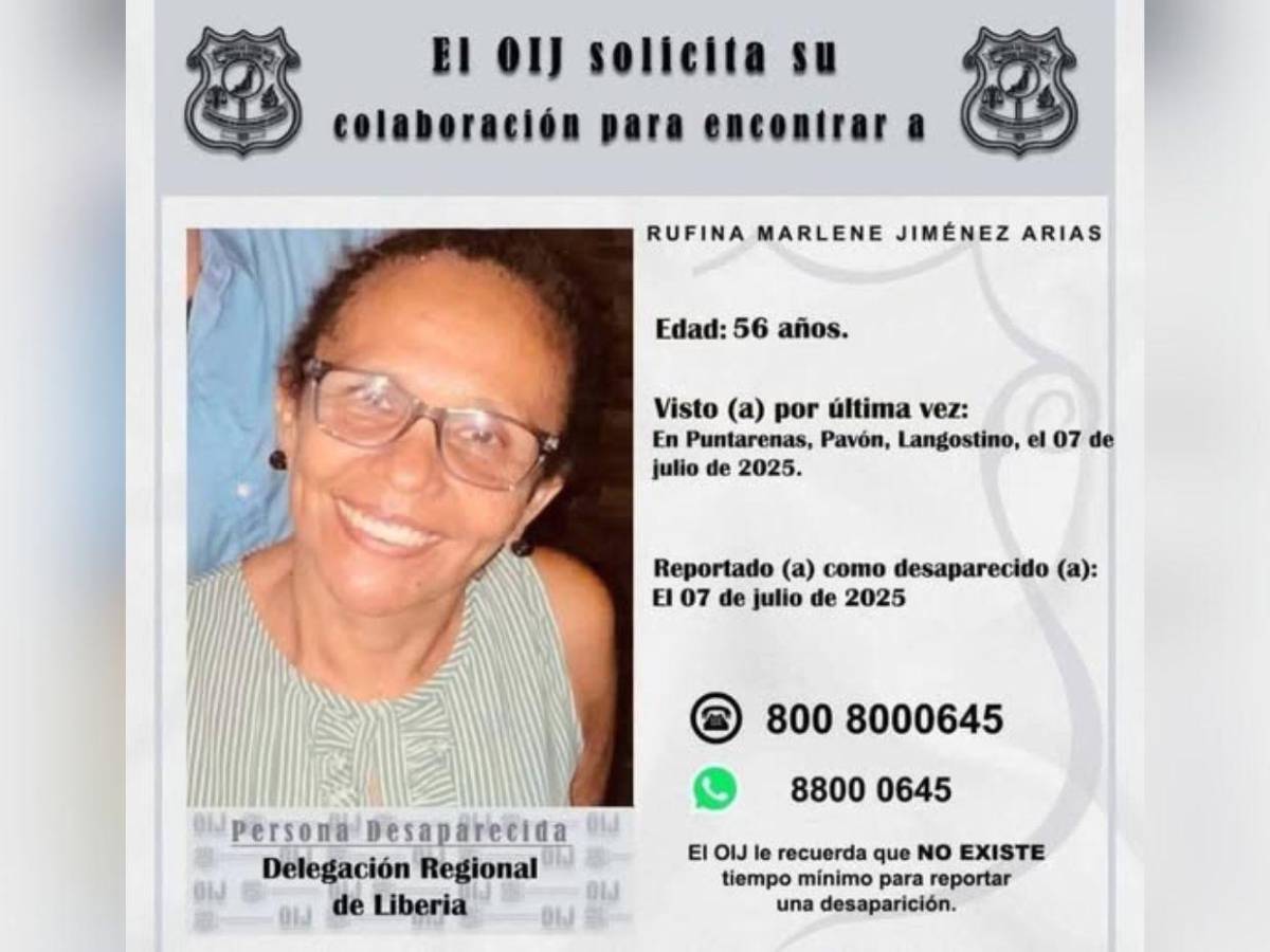 Hallan a una madre enterrada en su patio en Costa Rica; su hijo es el principal sospechoso