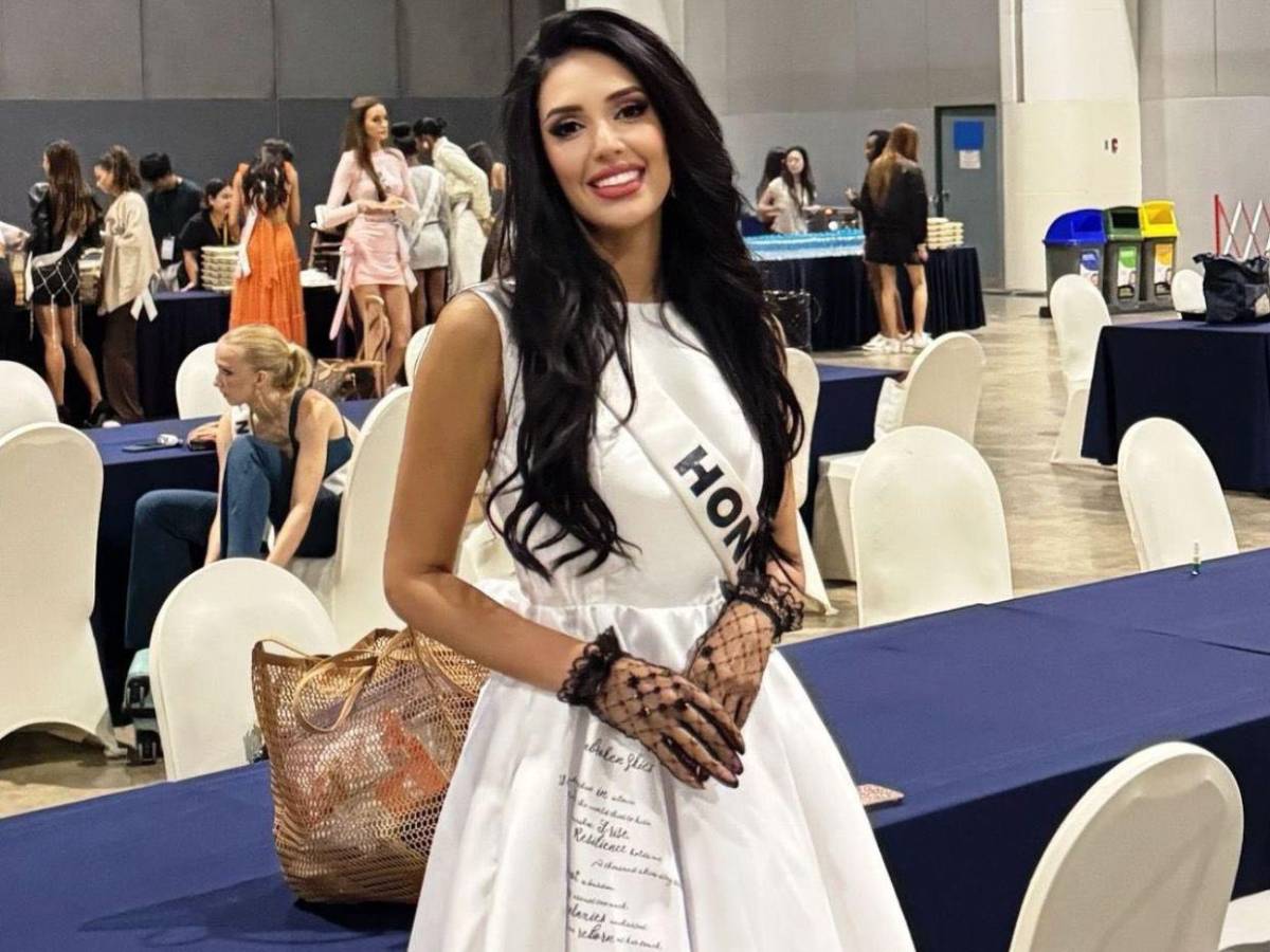 El poderoso mensaje de Alejandra Fuentes en su vestido, durante ensayos de Miss Universo