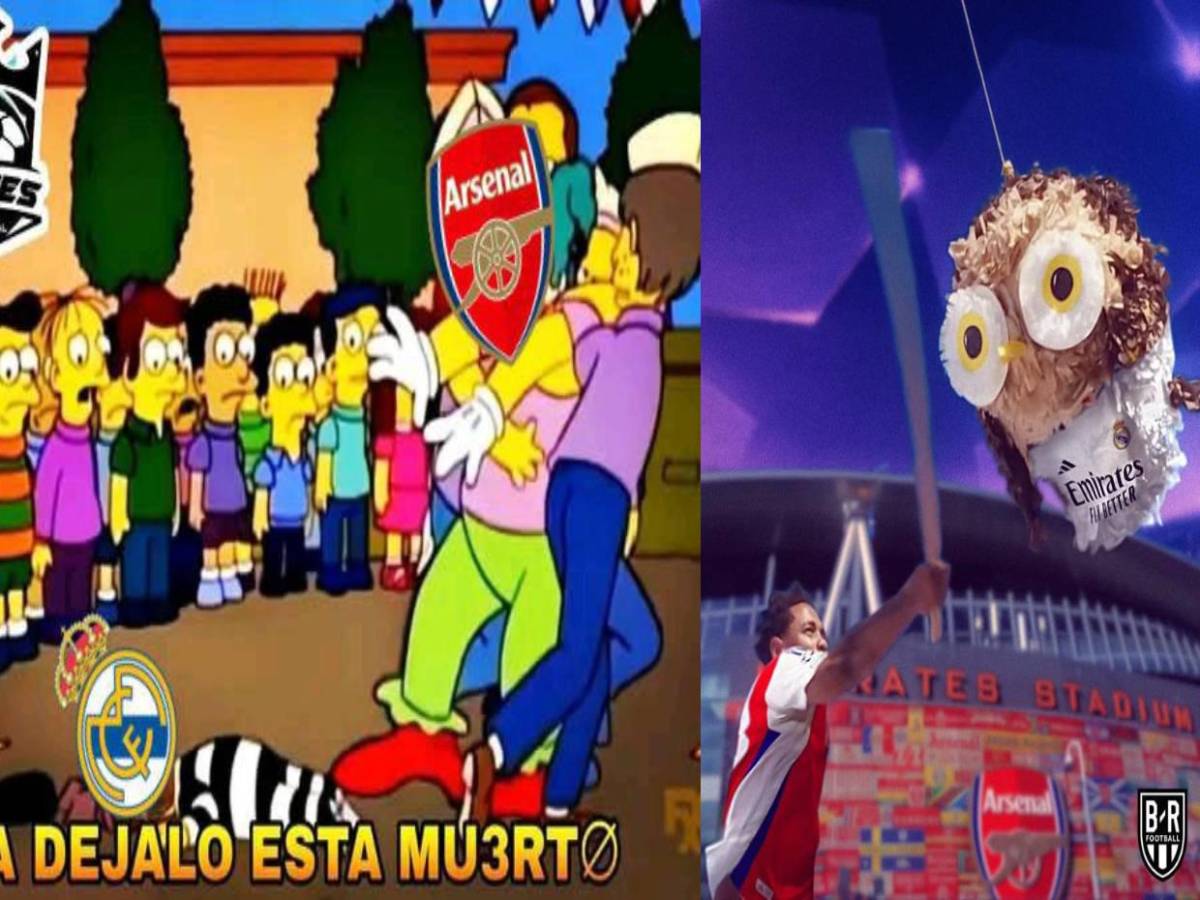 ¡No perdonan! Los memes que dejó el baile del Arsenal al Real Madrid en Champions League ¡No perdonan! Los memes que dejó el baile del Arsenal al Real Madrid en Champions League