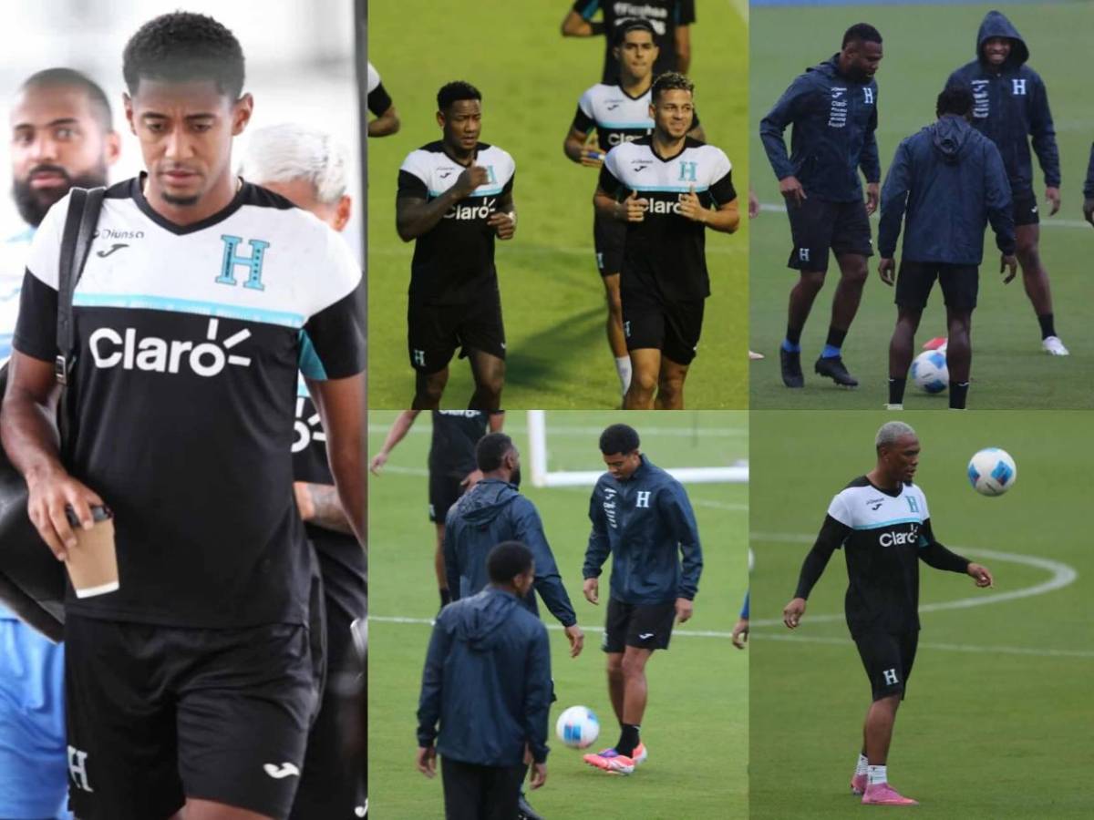 Jugadores entrenan diferenciado y esto hicieron los alemanes: Honduras se prepara para enfrentar a Haití