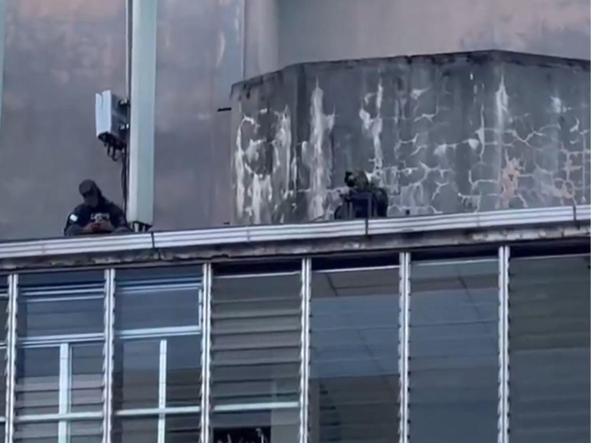 Hasta francotiradores: fuerte operativo de seguridad por toma de posesión de Nasry Asfura