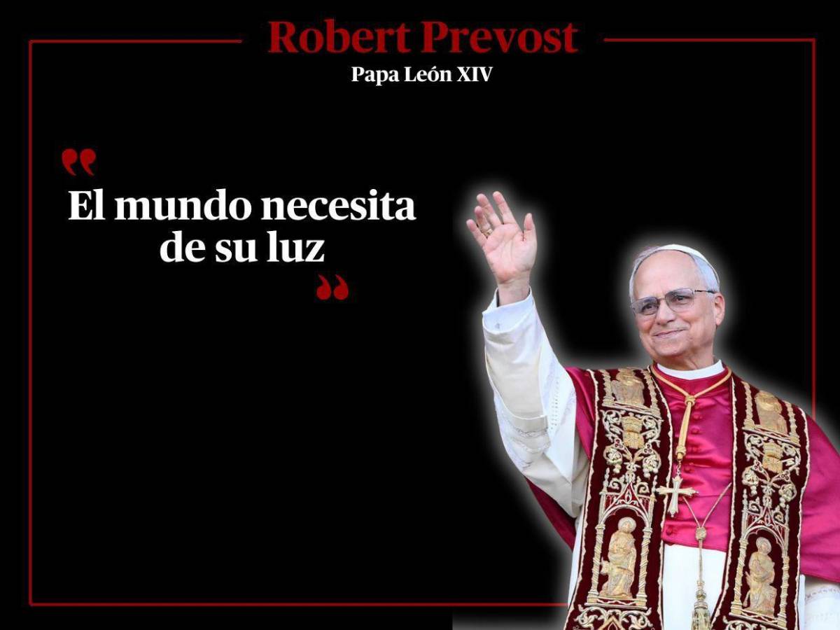 Frases de León XIV, el nuevo Papa: llama a la unidad y a la paz