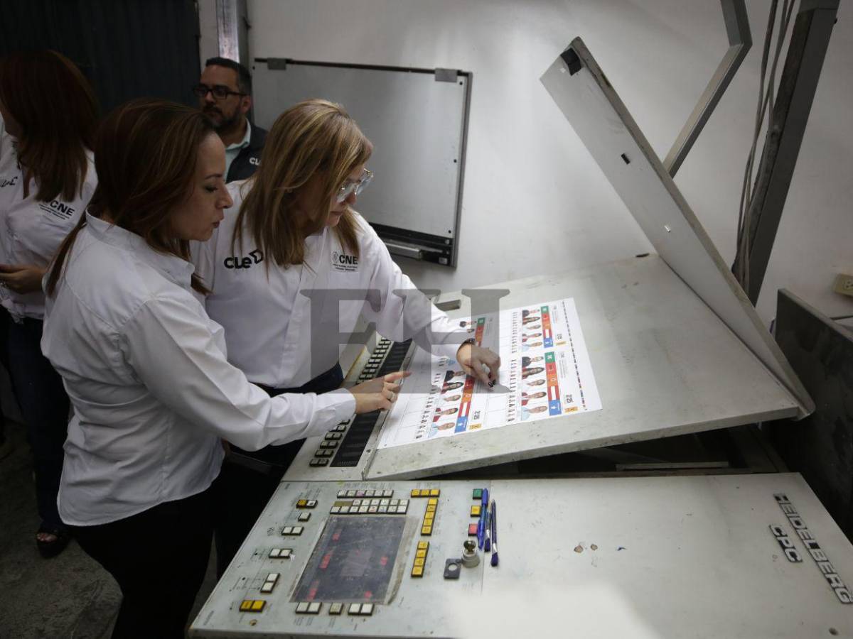 Así luce la papeleta con la que Honduras elegirá nuevo gobierno este 30 de noviembre