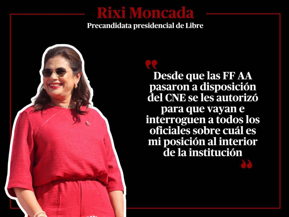 El CNE debe explicaciones y las FF AA no son responsables: Frases de Rixi Moncada por atraso de maletas