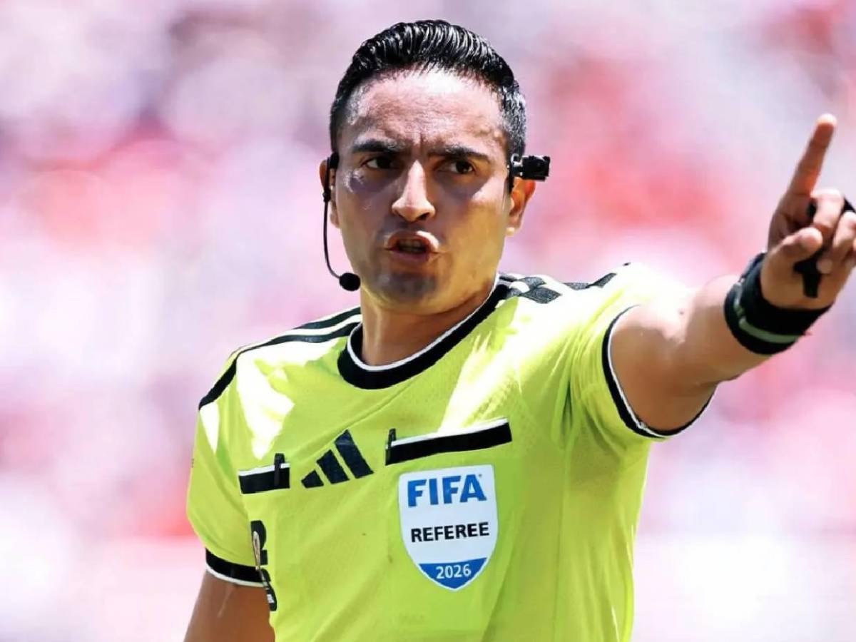 Árbitro hondureño Said Martínez rompe histórico récord en el Mundial 2026: Misterchip confirma
