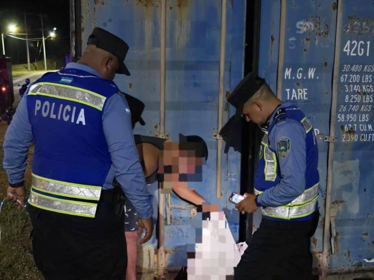 Angie Guerra, menor de 14 años, que murió en accidente en Roatán; conductor está grave