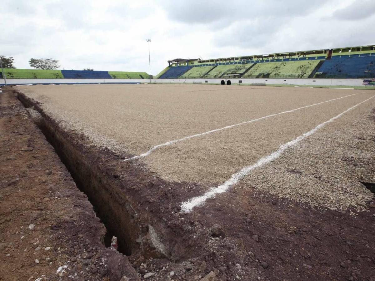 Así avanzan los trabajos de renovación en el estadio Juan Ramón Brevé: ¿Cuándo estará listo?