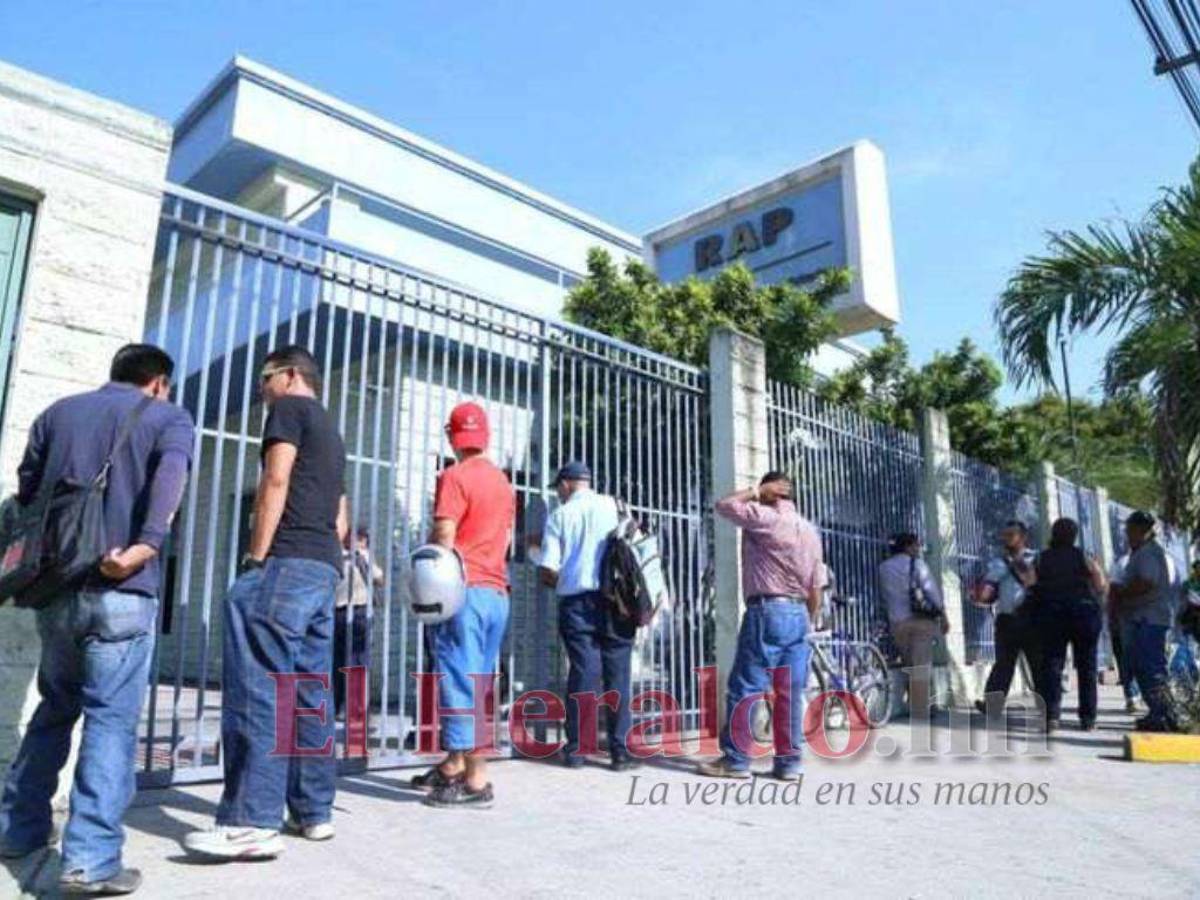 RAP dejará de recaudar L 1,650 millones por derogatoria de ley