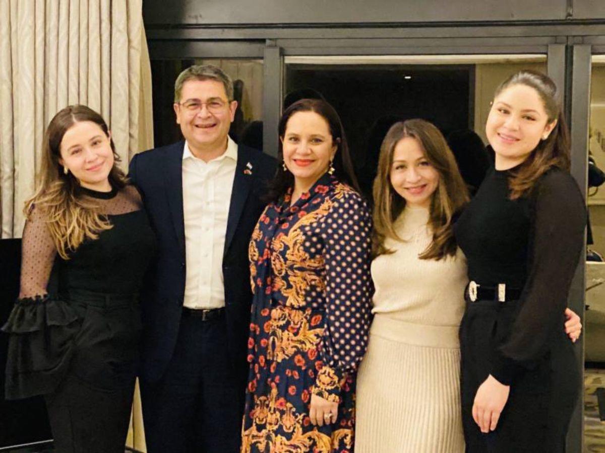 Familiares de Juan Orlando Hernández tras sexto día de juicio: “Nunca se confabuló con esos delincuentes”