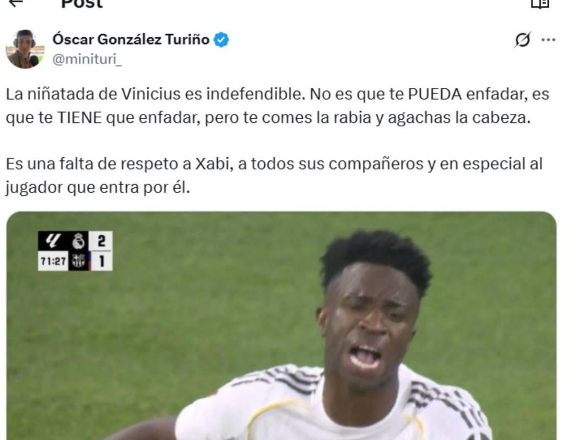 Periodista hondureña se burla y Soria reacciona: Lo que dice la prensa tras el Real Madrid-Barcelona