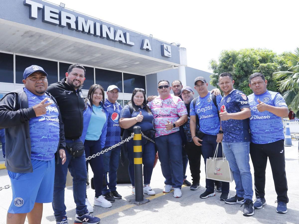 Motagua aterriza en Honduras tras eliminar al Pachuca en histórico partido