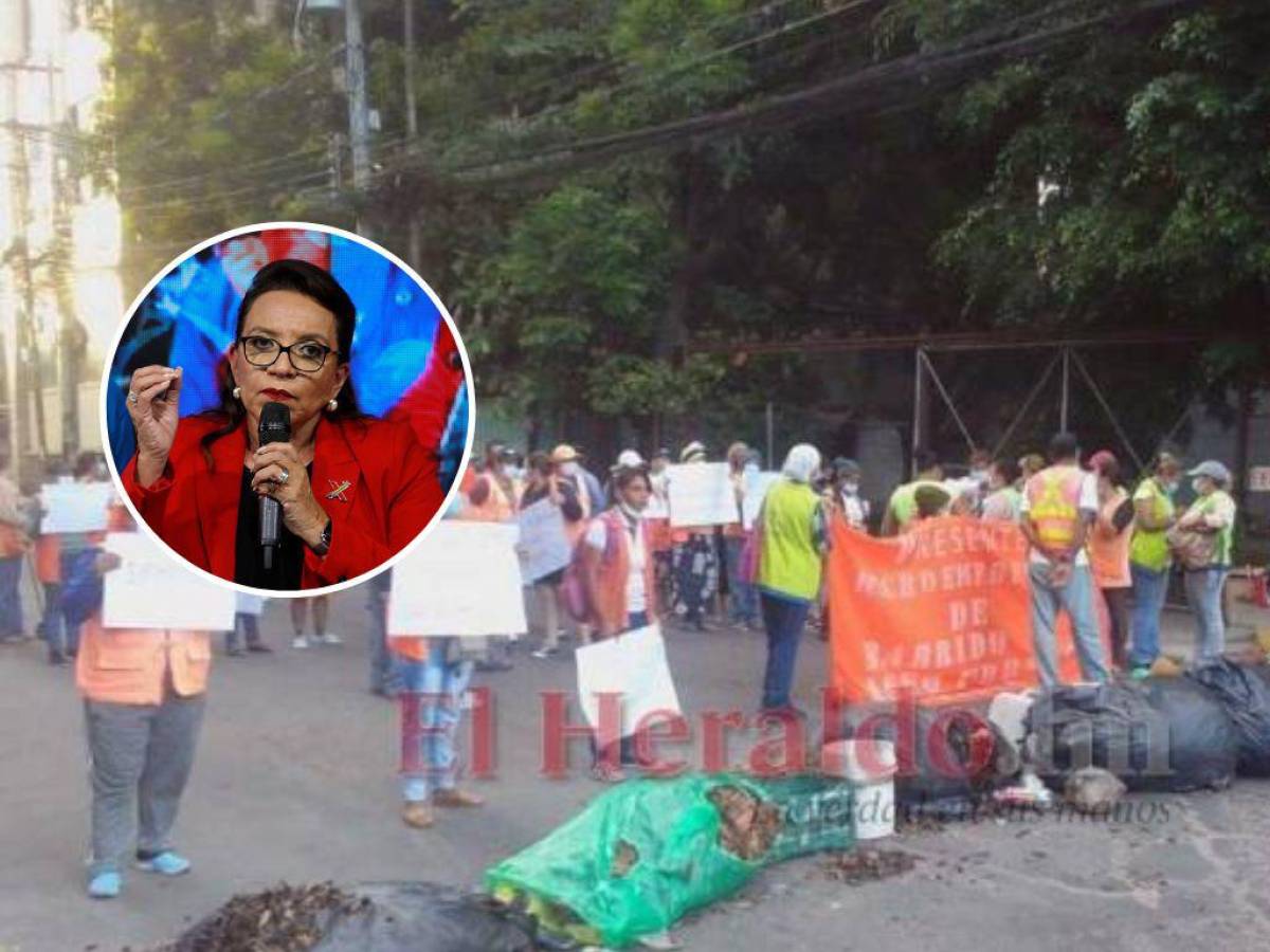Xiomara Castro reacciona a protestas: “Sectores que dejó amarrado el anterior gobierno son los que reclaman”