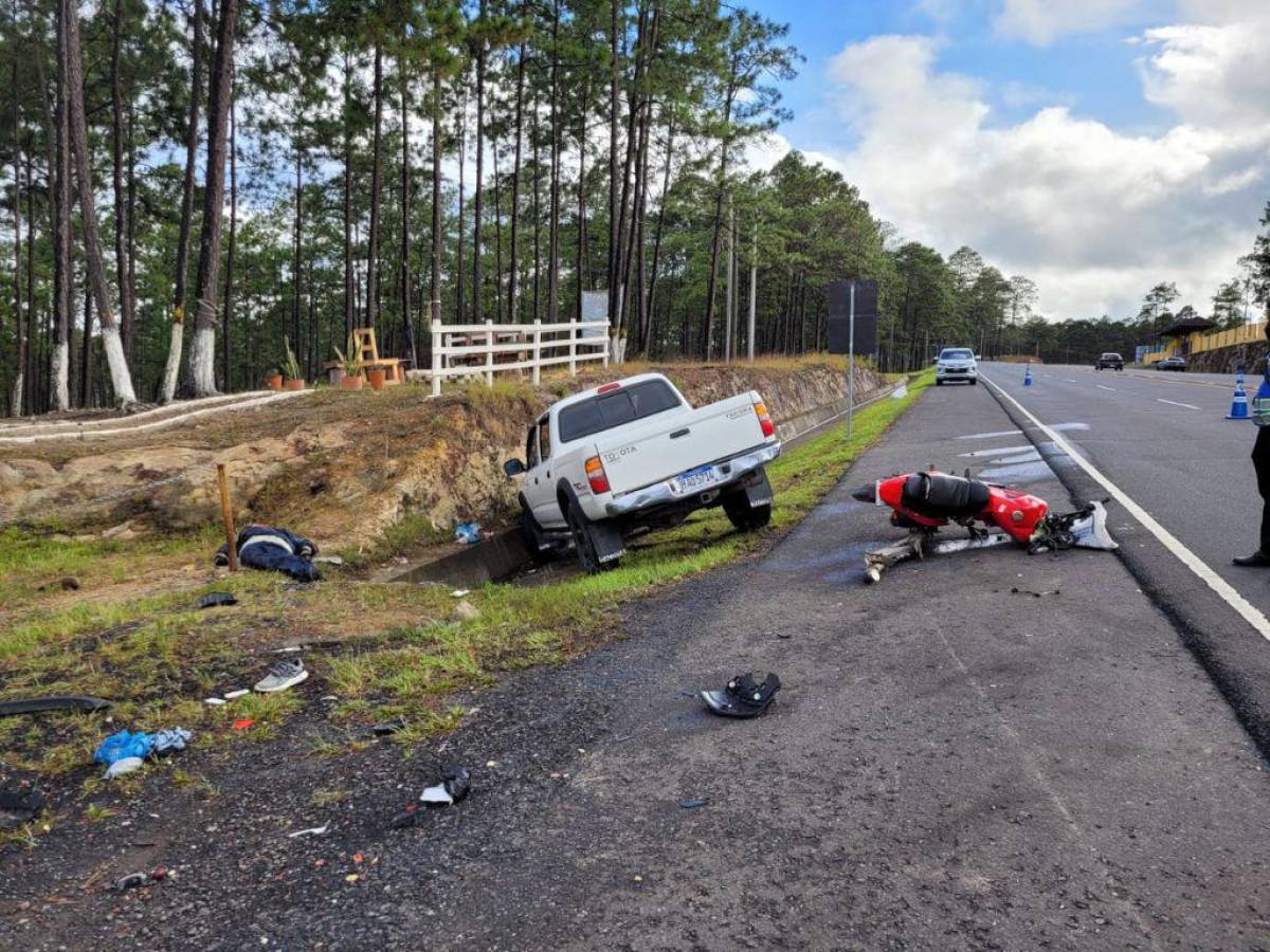 Una persona muerta deja triple colisión en la carretera CA-5