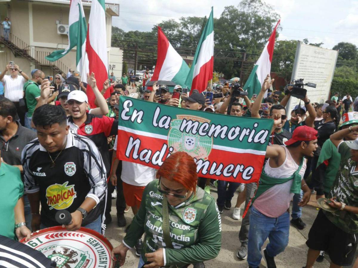 ¡Tristeza total! Así fue el último adiós al presidente del Marathón, Orinson Amaya