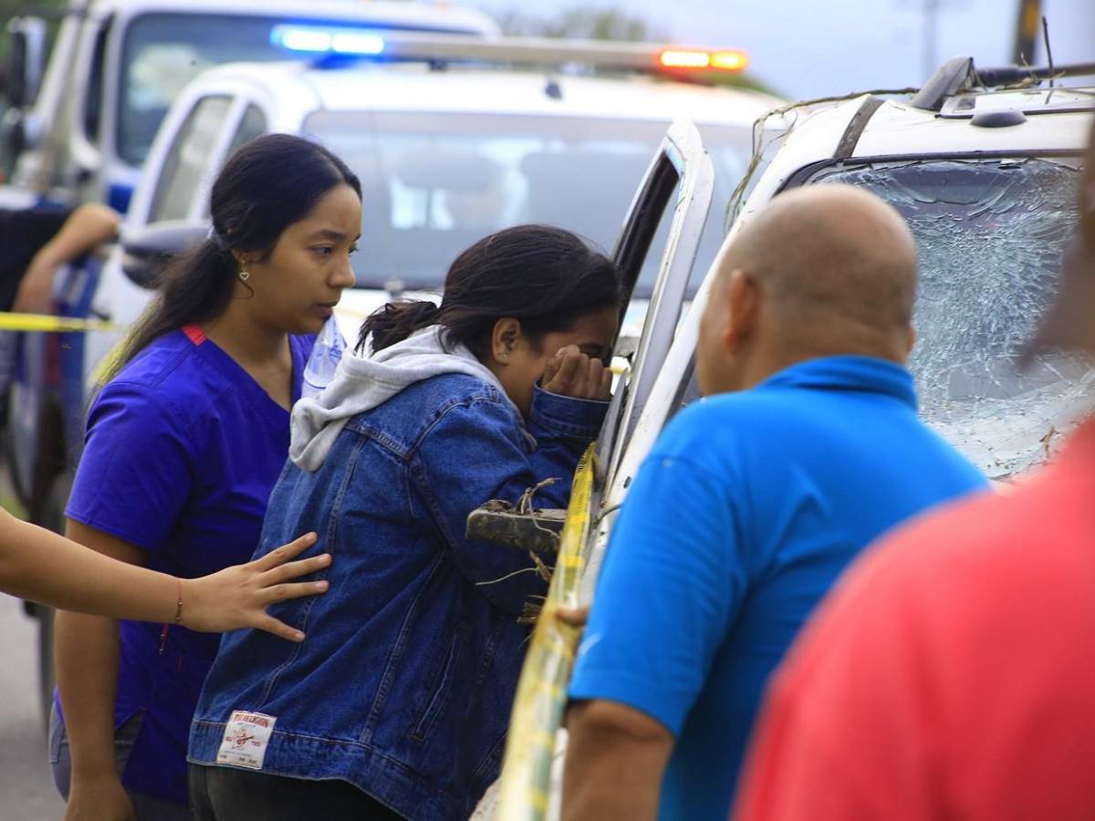 Esquivar moto o colisión con otro carro: investigan cómo pasó accidente en Cortés