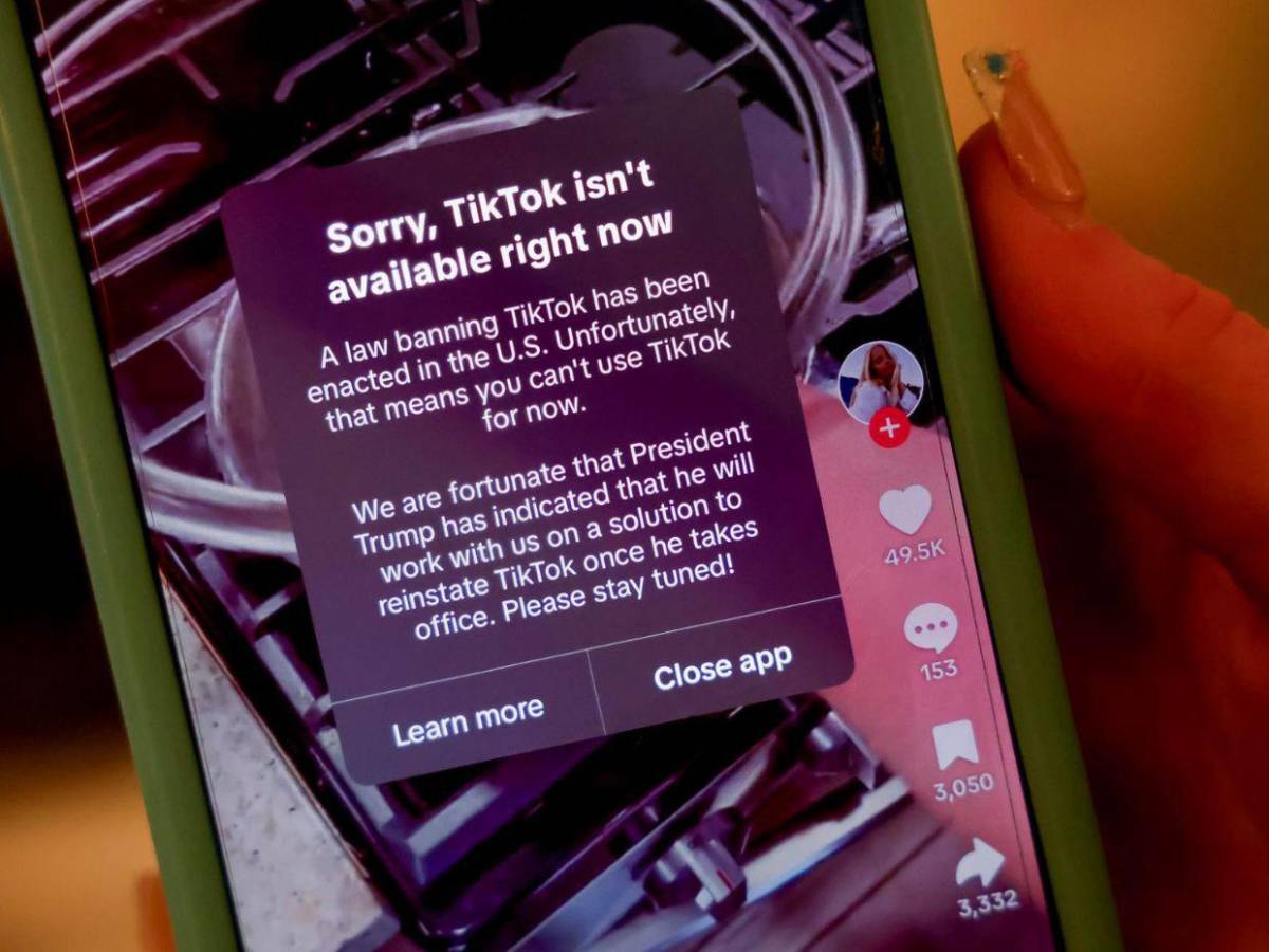 Tiktokers hondureños reaccionan al cierre de la plataforma en EUA