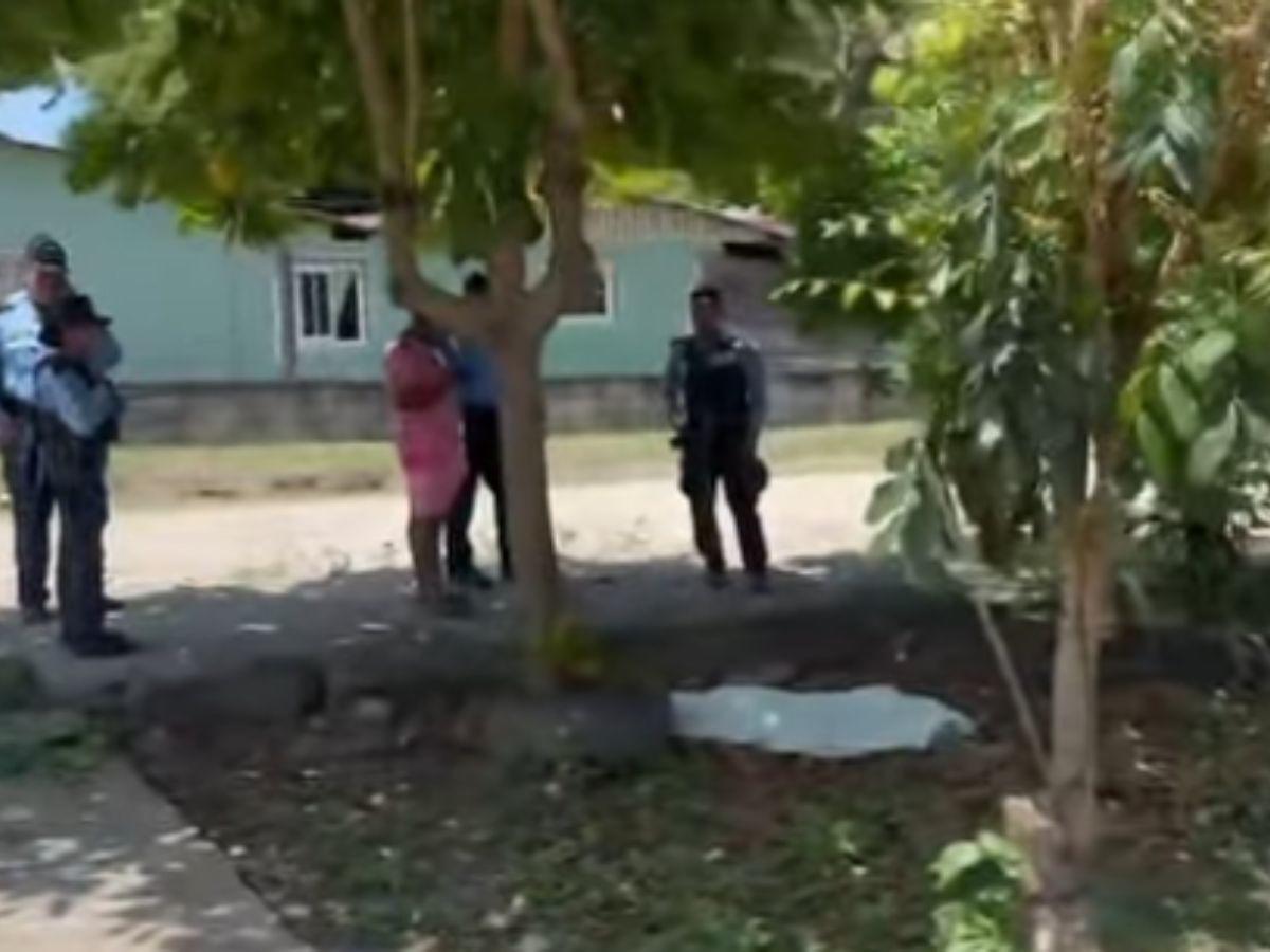 Una piedra ensangrentada quedó junto a su cuerpo: Yair Rodríguez asesinado en Yoro