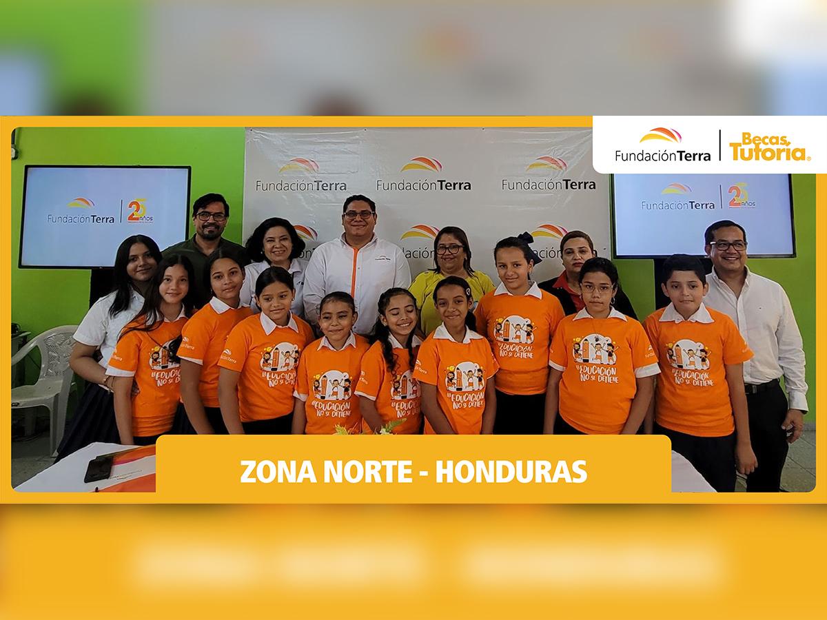 <i>Programa Becas Tutoría llega a la zona norte de Honduras de la mano de Fundación Terra, fortaleciendo la educación y los valores en la región.</i>