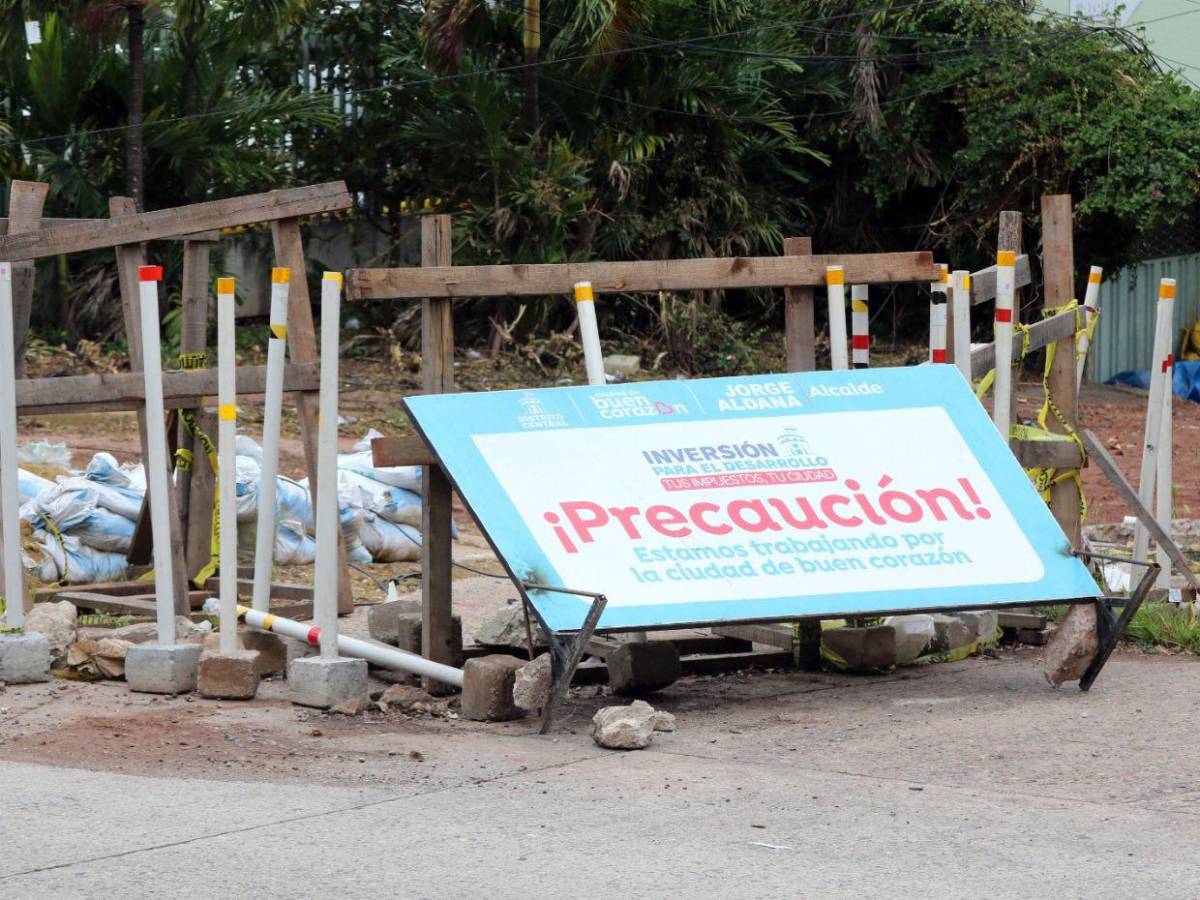 Más de 19 meses de retraso: así luce la construcción del túnel Florencia