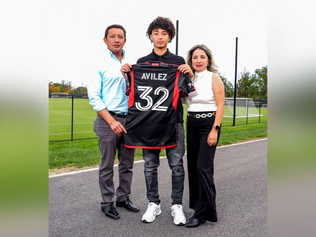 De Choluteca a la MLS: Óscar Aviléz debuta con apenas 16 años en el D.C. United