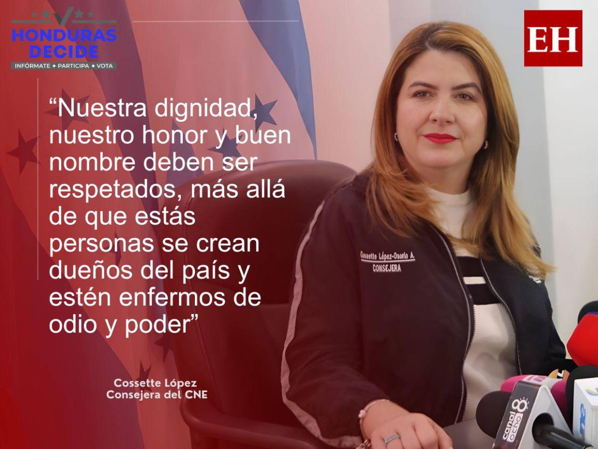Estoy siendo amedrentada por todo un gobierno:  las frases de Cossette López al presentar querellas