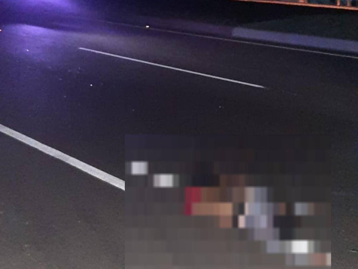 Mujer muere atropellada en carretera CA-5 a inmediaciones de Támara