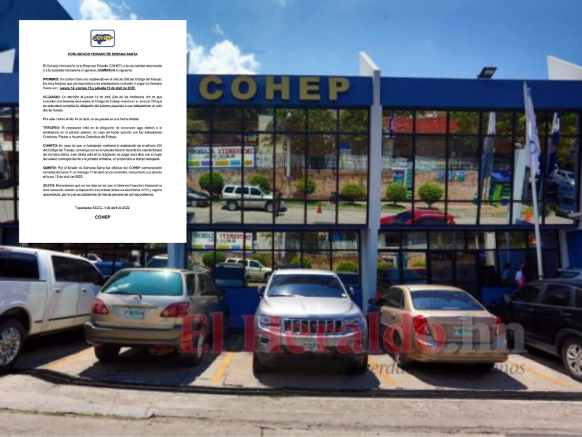 ¿Cómo será el asueto de Semana Santa en la empresa privada?