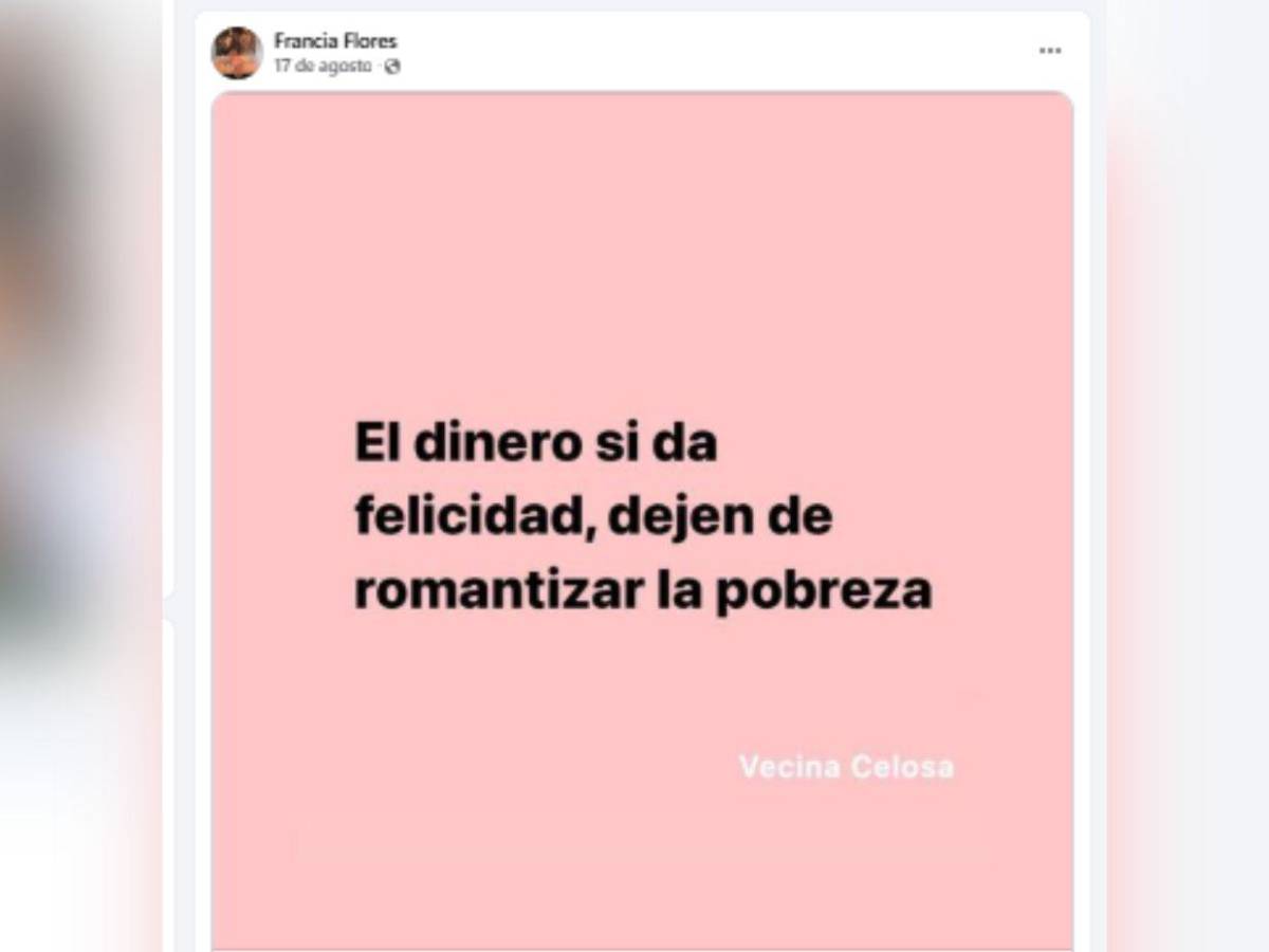 “El dinero da felicidad”: Publicaciones de Abigaíl previo a ser arrestada