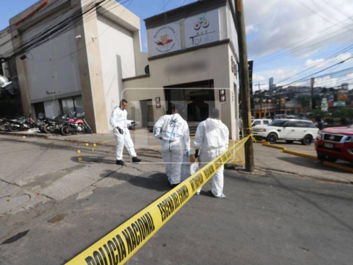 Los daños que dejó el ataque en restaurante de comida asiática en la capital