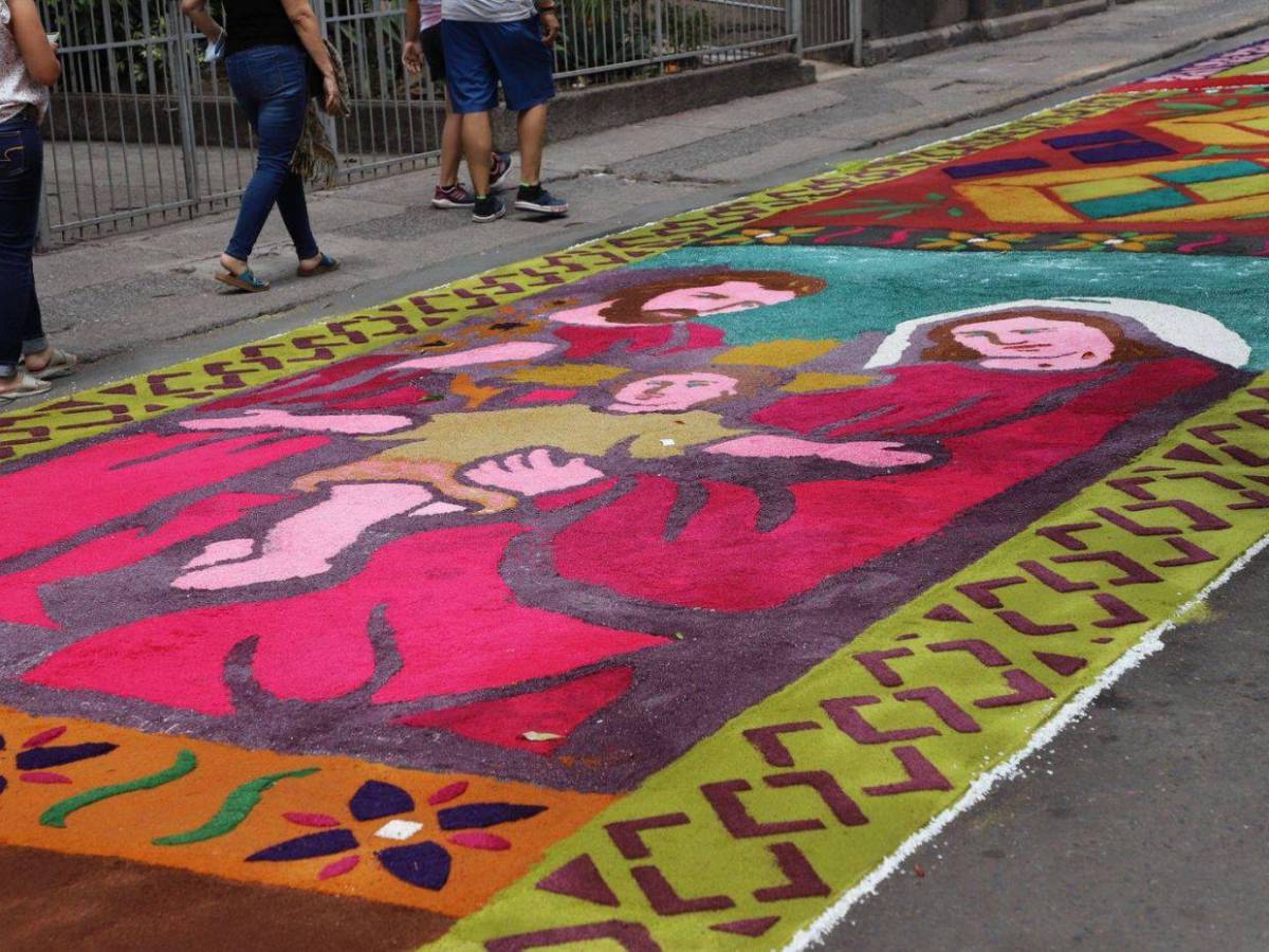 Semana Santa en Honduras: arte, fe y tradición en alfombras de aserrín Semana Santa en Honduras: arte, fe y tradición en alfombras de aserrín