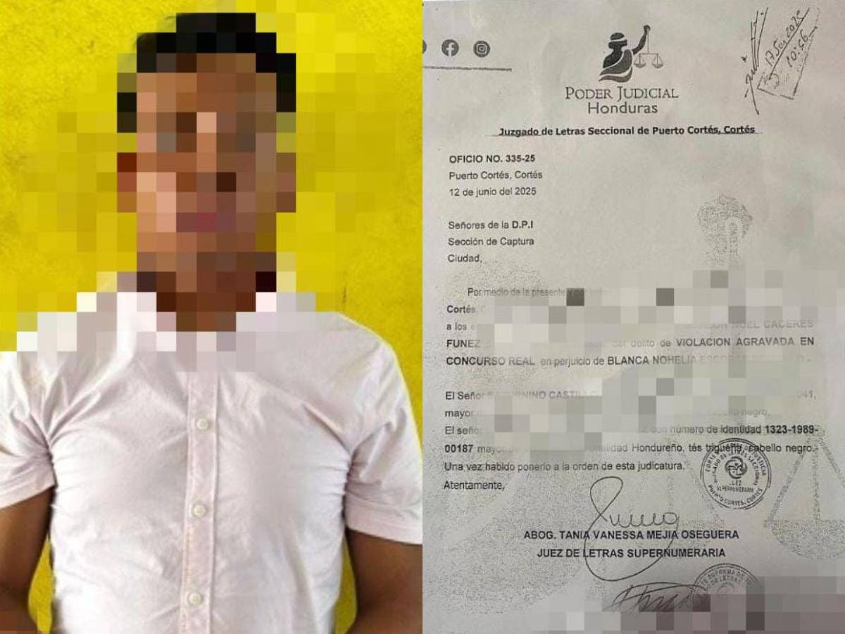 Guardia de seguridad vivía con una menor de 14 años en Cortés; su amigo la embarazó