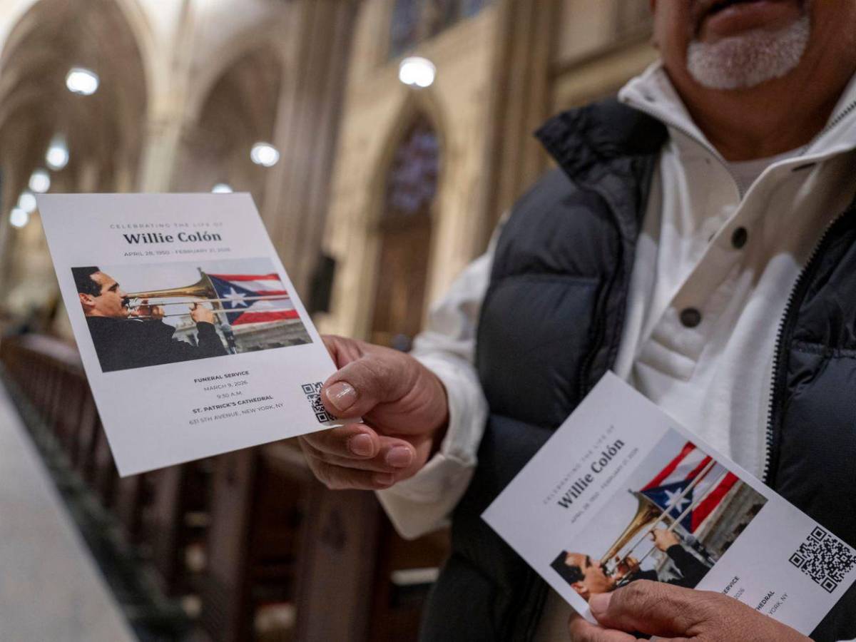 Con una misa pública dan último adiós a Willie Colón, la leyenda de la salsa