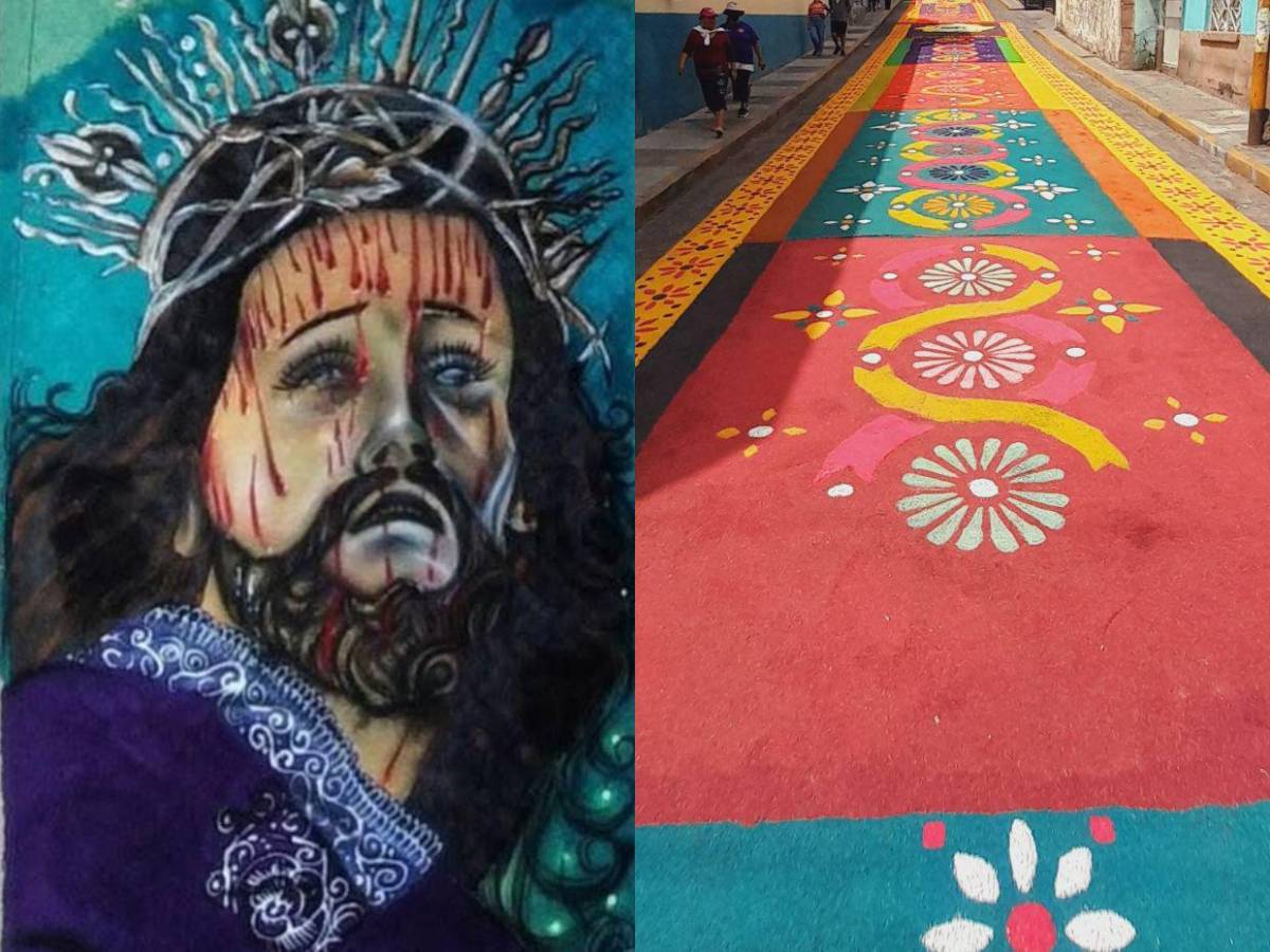 Semana Santa en Honduras: arte, fe y tradición en alfombras de aserrín Semana Santa en Honduras: arte, fe y tradición en alfombras de aserrín