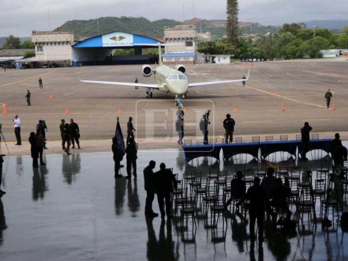 Las imágenes del polémico avión presidencial que Honduras subasta este viernes