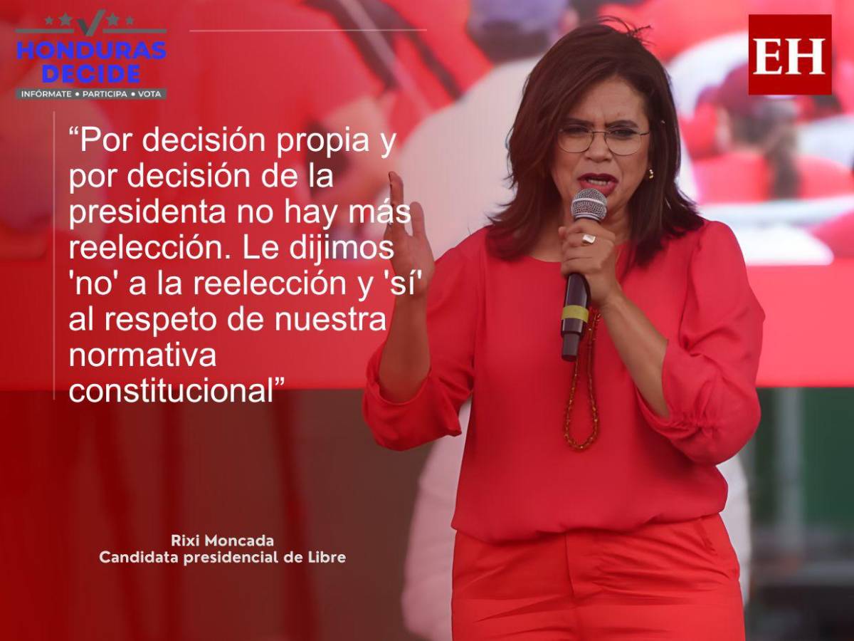 Nasralla y Asfura son los de la narcodictadura: las frases de Rixi Moncada en la Villa Olímpica