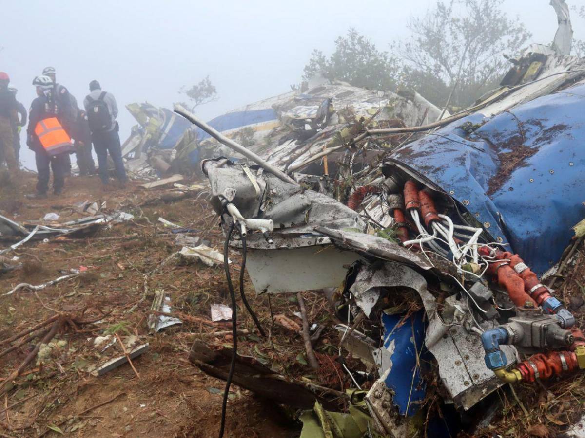 En pedazos: así encontraron avión desaparecido en Colombia