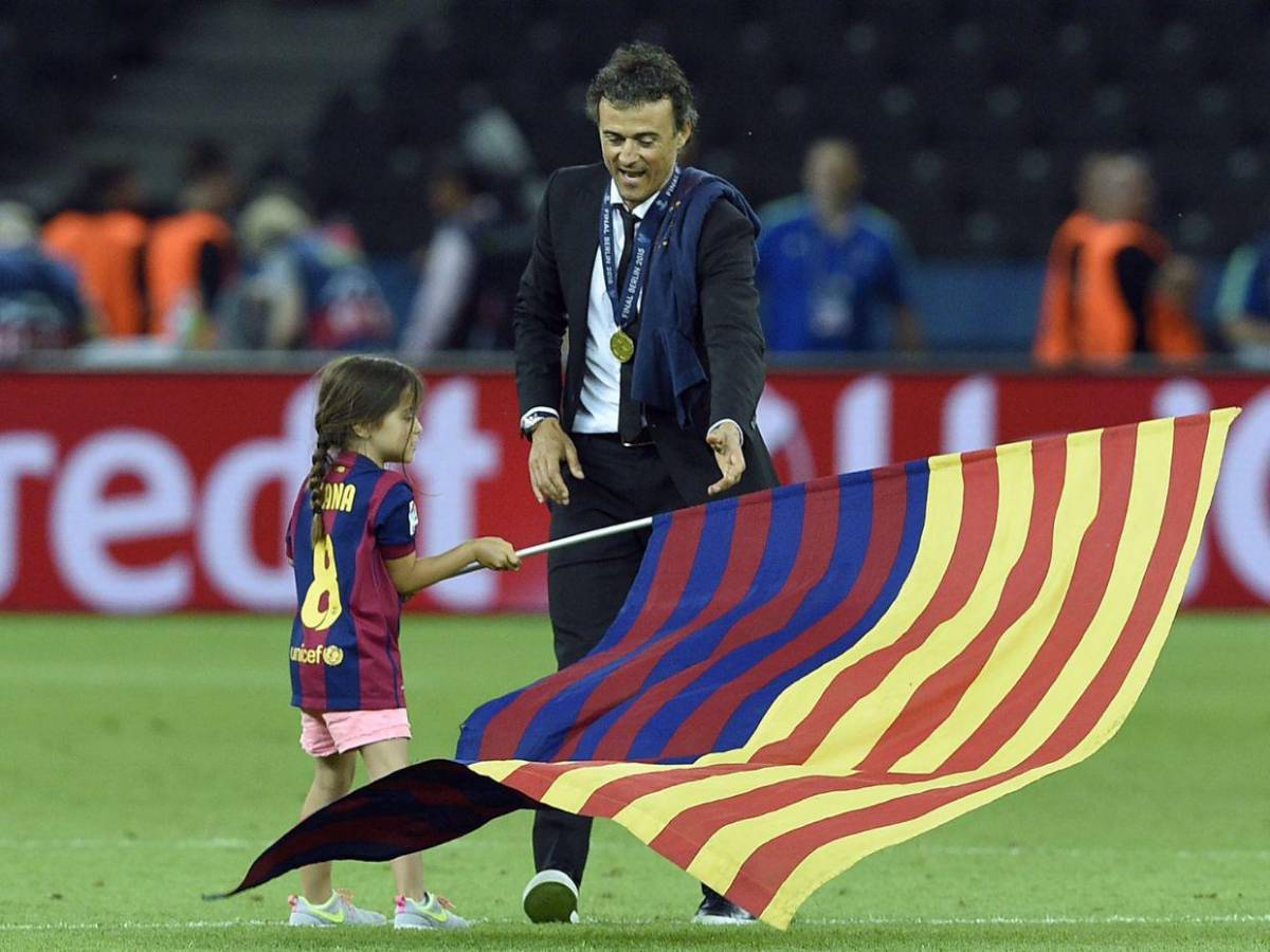 El momento que Luis Enrique quiere revivir en homenaje a su hija en final de Champions League