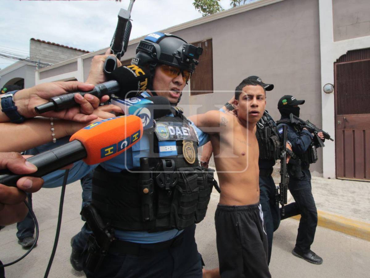 Así fue la captura de un supuesto pandillero por desalojos en Villa Nueva