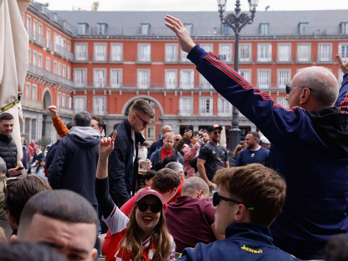 Ambiente caliente y máxima seguridad para el Real Madrid-Arsenal