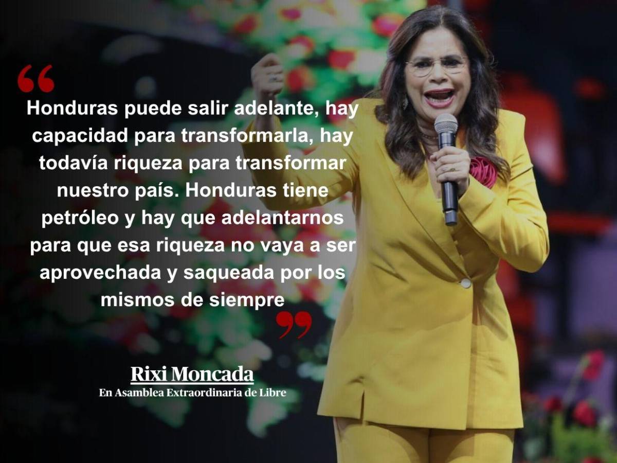 “Soy del pueblo, soy justicia”: 33 frases de Rixi Moncada en asamblea de Libre rumbo a las generales “Soy del pueblo, soy justicia”: 33 frases de Rixi Moncada en asamblea de Libre rumbo a las generales