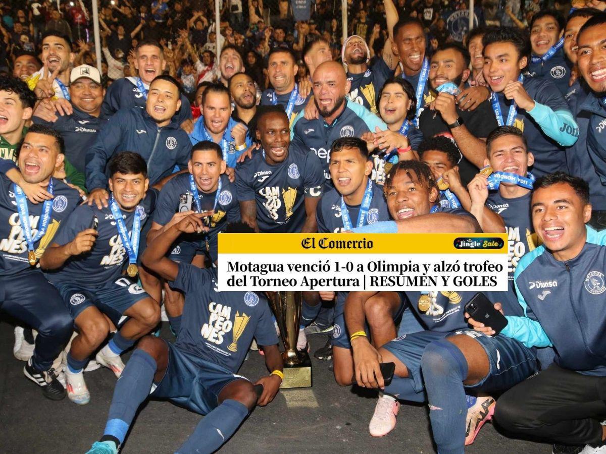 Lo que dice la prensa internacional tras título de Motagua y dejan mensaje a Olimpia