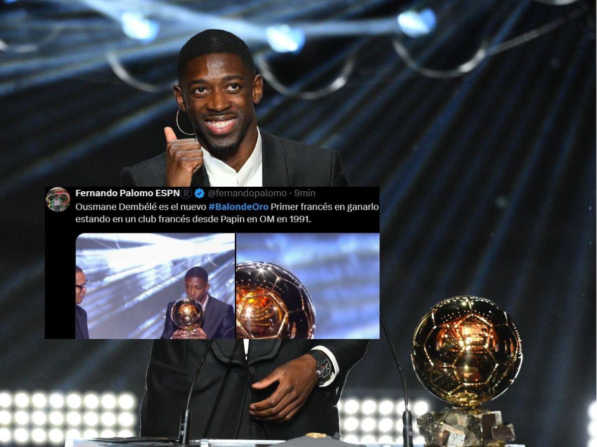 Broma pesada estará a años luz de Messi: Reacción de la prensa al ganador del Balón de Oro 2025