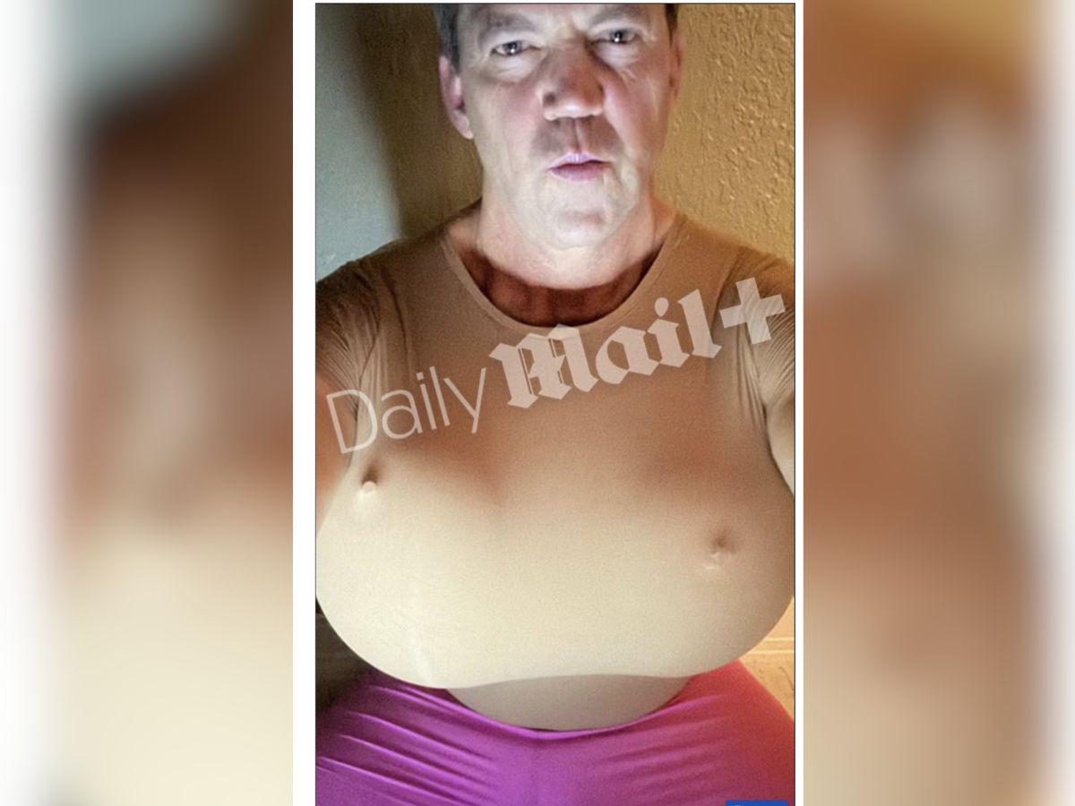 Difunden supuestas fotos del esposo de Kristi Noem usando senos postizos